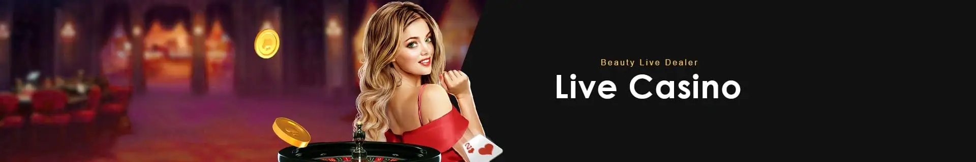 Live casino dealer hosting a table game at apaldo online casino